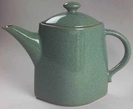 Green Tea (Round) Teapot & Lid