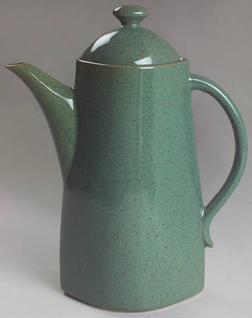 Green Tea (Round) Coffee Pot & Lid