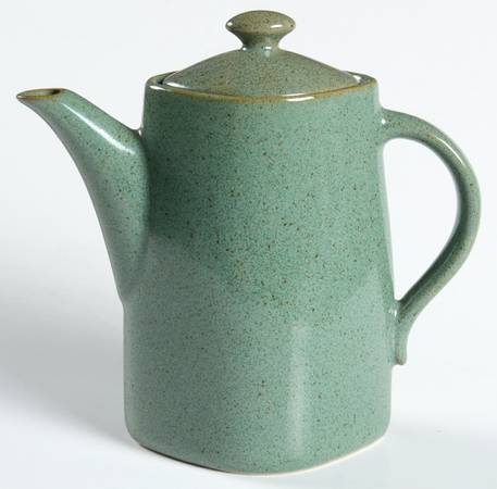 Green Tea (Round) Creamer & Lid