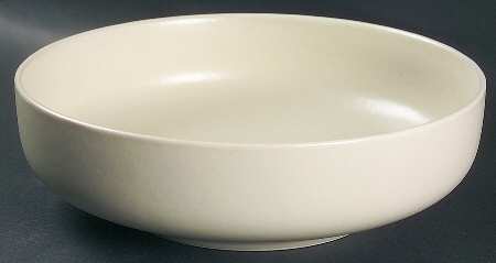 Linen (Round, Matte Textured) 10" Round Vegetable Bowl