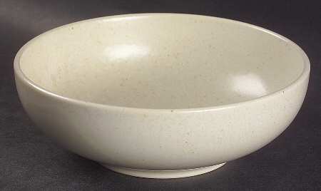 Linen (Round, Matte Textured) Coupe Cereal Bowl