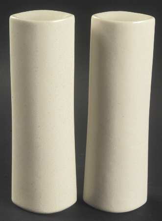 Linen (Round, Matte Textured) Salt & Pepper Set