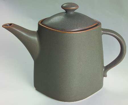 Sage (Round) Teapot & Lid