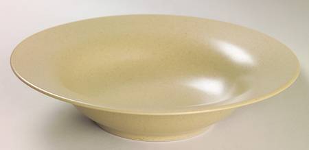 Sand (Round) Rim Soup Bowl