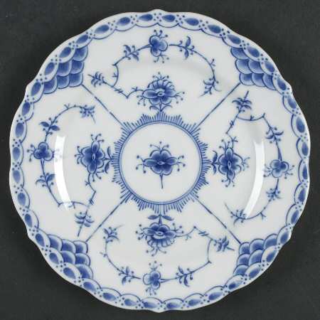 Blue Fjord (Scalloped) Bread & Butter Plate