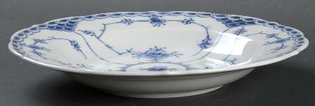 Blue Fjord (Scalloped) Rim Soup Bowl
