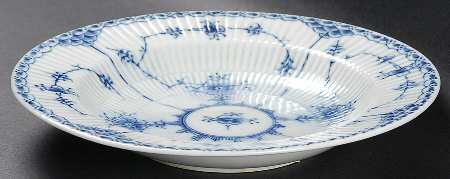 Blue Fjord (Smooth) Rim Soup Bowl