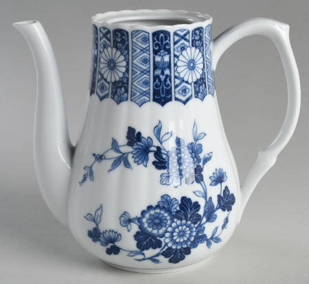 Blue Imari (L & M) Coffee Pot No Lid