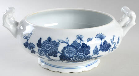 Blue Imari (L & M) Round Vegetable No Lid