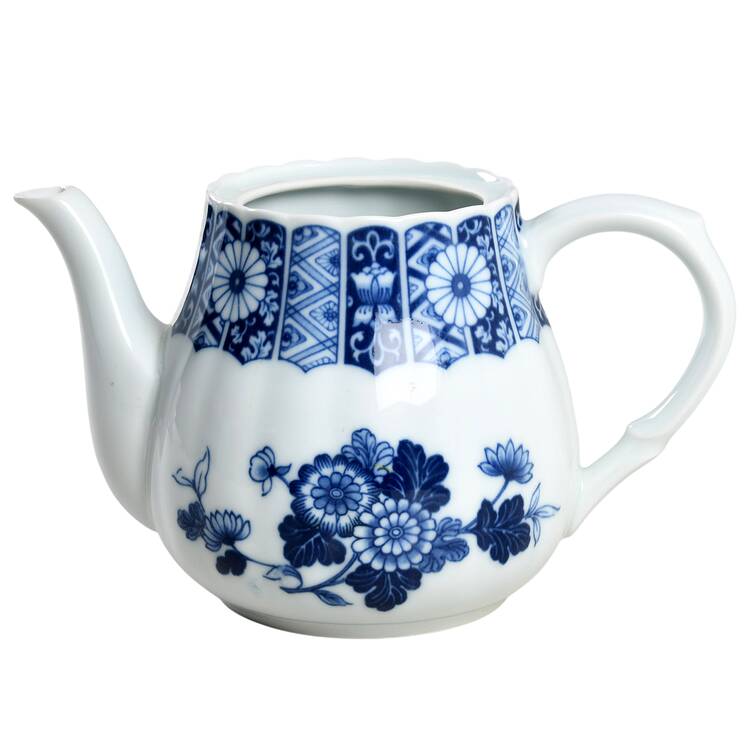 Blue Imari (L & M) Teapot No Lid