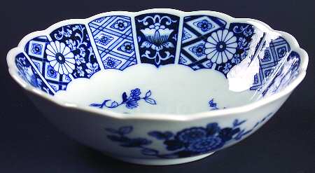 Blue Imari (L & M) Coupe Cereal Bowl