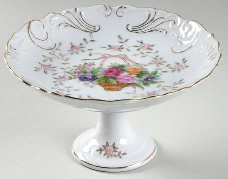 Bristol Gardens Round Compote (Height X Width)
