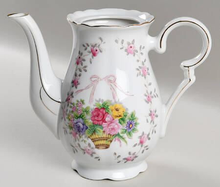 Bristol Gardens Coffee Pot No Lid