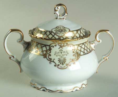 Golden Symphony (L & M) Sugar Bowl & Lid