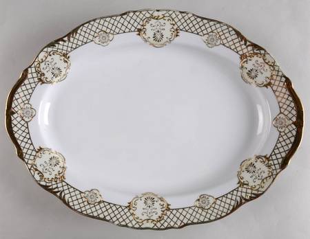 Golden Symphony (L & M) 16" Oval Serving Platter