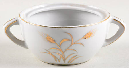 Golden Wheat Sugar Bowl No Lid