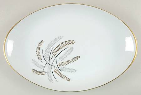 Harvest Gold 16" Oval Serving Platter