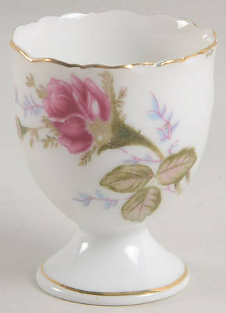 Pompadour Rose (Gold Trim) Single Egg Cup
