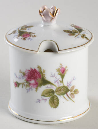 Pompadour Rose (Gold Trim) Jam/Jelly & Lid