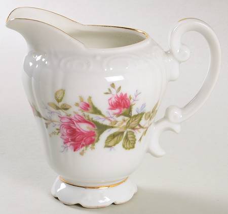 Pompadour Rose (Gold Trim) Mini Creamer