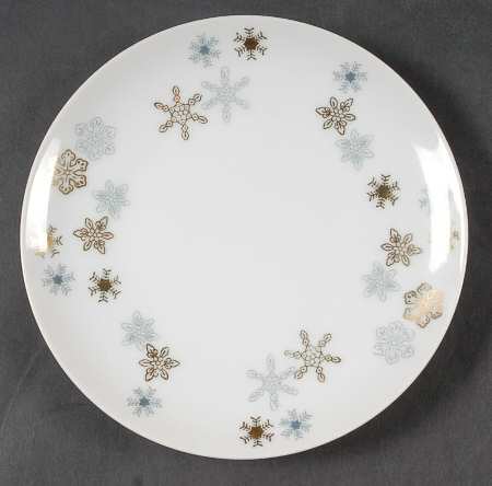 Snow Star Bread & Butter Plate