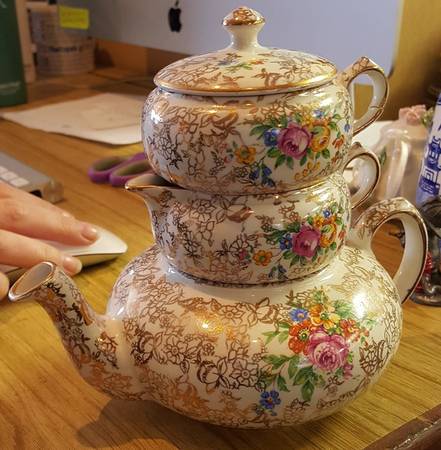 2528 Mini Teapot Stacking Set (Creamer, Sugar)