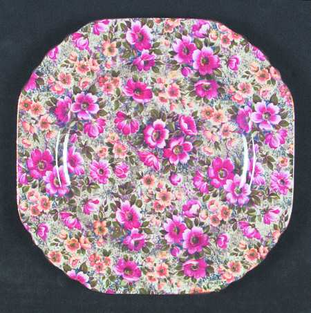 Briar Rose Octagonal Salad Plate by Lord Nelson