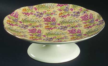 Heather 9" Diameter Pedestal Cake Stand