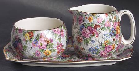 Marina Creamer & Open Sugar with Tray