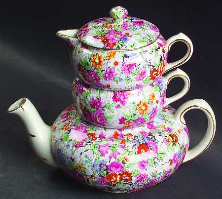 Marina Mini Teapot Stacking Set (Creamer, Sugar) by Lord Nelson