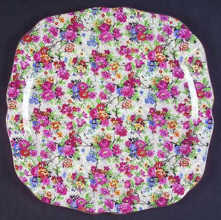Marina Square Cake Plate by Lord Nelson