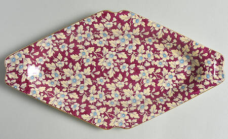 Royal Brocade 12" Oval Tray