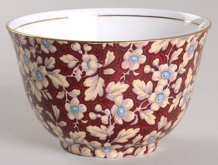 Royal Brocade Cranberry Bowl
