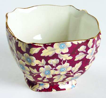 Royal Brocade Open Sugar Bowl