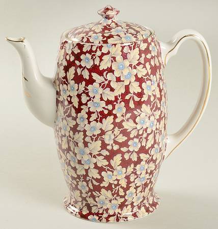 Royal Brocade Coffee Pot & Lid