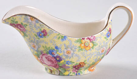Rose Time Individual Gravy Boat No Underplate