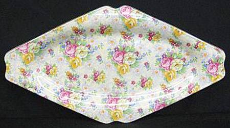 Rose Time 12" Oval Tray