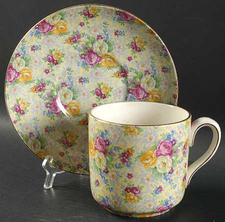 Rose Time Jumbo Cup & Saucer Set