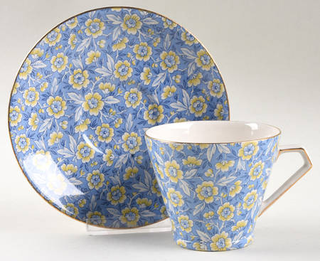 Skylark Flat Cup & Saucer Set by Lord Nelson