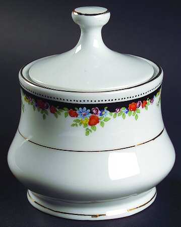 Bennington Sugar Bowl & Lid by Lynn's China