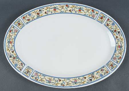 Charlene 13" Oval Serving Platter