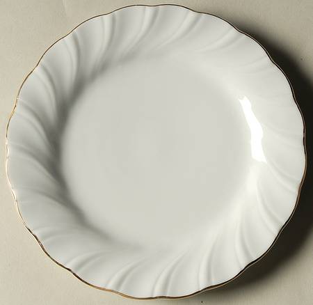 Golden Pearl Salad Plate