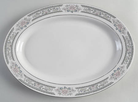 Grace 14" Oval Serving Platter