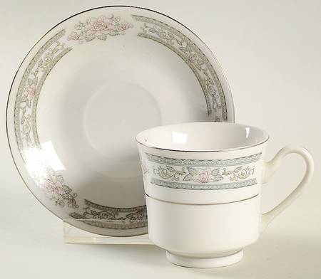 Grace Footed Demitasse Cup & Saucer Set