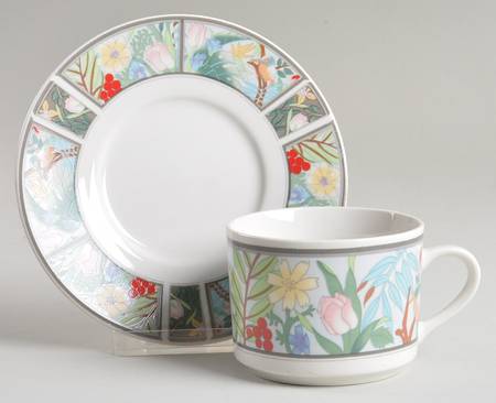 Hilary Flat Cup & Saucer Set