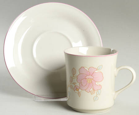 Marigold Flat Cup & Saucer Set