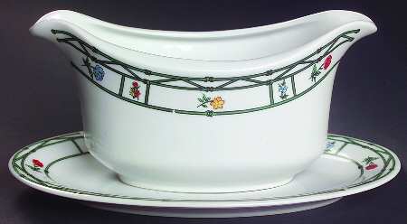 Mayflower Gravy Boat & Underplate