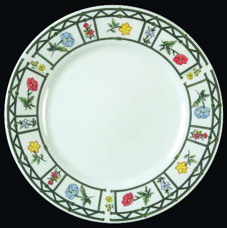 Mayflower Salad Plate