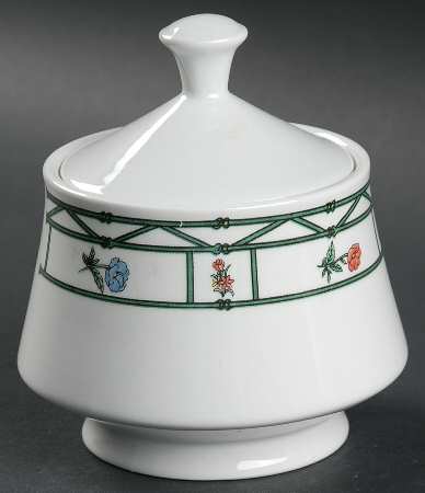 Mayflower Sugar Bowl & Lid