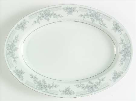 Olivia 14" Oval Serving Platter